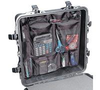 PELI 0359 coperchio organizer, accessorio per valigia PELI Protector originale, compatibile con: PELI 0350 Cassa cubica, colore: Nero
