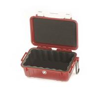 Peli 1050 - Micro custodia per fotocamera, rosso/nero