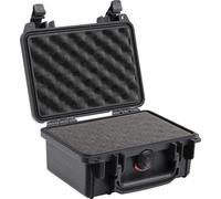 PELI 1120 Valigia Rigida a Tenuta Stagna per Telecamera, IP67 Impermeabile e a Prova di Polvere, Capacità di 2L, Prodotto in USA, Con Inserto in Schiuma Personalizzabile, Colore Nero