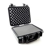 PELI 1200 Valigia protettiva per telecamere Pro-Grade, IP67 Impermeabile, Capacità di 4L, Prodotto in USA, Con inserto in schiuma personalizzabile, Colore Nero