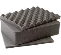 PELI 1401 Set Schiuma di Ricambio, Accessorio per Valigia Protector Originale, Compatibile 1400, Colore: Nero