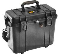 PELI 1430 Valigia da trasporto verticale, IP67 Impermeabile e a prova di polvere, Capacità di 15L, Prodotto in USA, Senza schiuma, Colore Nero