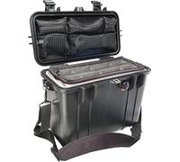 Peli, 1430, Valigia resistente agli urti Top Loader Case per Fotografia e Attrezzature per Computer, IP67 Impermeabile, Capacità di 15L, Prodotto in USA, Con Inserto di divisori imbottiti, Colore Nero, (1430-004-110)