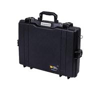 Peli 1495 Valigia Per Computer Portatile Antiurto, IP67 Impermeabile e a Prova di Polvere, Capacità di 15L, Prodotto In USA, Con Inserto In Schiuma Personalizzabile, Colore Nero