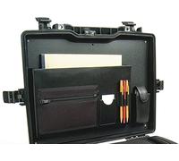 PELI 1495ALI inserto coperchio per computer/portadocumenti, Accessorio per Valigia PELI Protector Originale, Compatibile con: PELI 1495, Colore: Nero