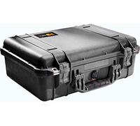 PELI 1500-001-110E Valigia protettiva per telecamera, IP67 Impermeabile e a prova di polvere, Capacità di 19L, Prodotto in Germania, Senza schiuma, Colore Nero