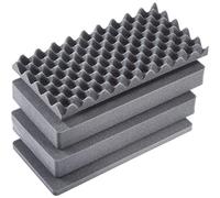 PELI 1506AirFS set schiuma di ricambio, accessorio per valigia PELI Air originale, compatibile con: PELI Air 1506, colore: Nero