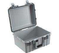 PELI 1507 Air Valiglia Leggera per DSLR Camera e Droni, Impermeabile e resistente alla polvere, 24L di Capacità, Fabbricato in USA, Senza Schiuma, Colore: Grigio