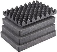 PELI 1507AirFS set schiuma di ricambio, accessorio per valigia PELI Air originale, compatibile con: PELI Air 1507, colore: Nero