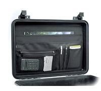 PELI 1509 coperchio organizer, accessorio per valigia PELI Protector originale, compatibile con: PELI 1500, colore: Nero