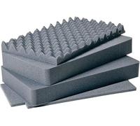 PELI 1511 Set Schiuma Di Ricambio, Accessorio Per Valigia Protector Originale, Compatibile 1510, Colore: Nero