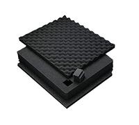 PELI 1521 Set Schiuma Di Ricambio, Accessorio Per Valigia Protector Originale, Compatibile 1520, Colore: Nero