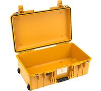 PELI 1535 Air Trolley Leggero Protettivo per Attrezzatura Fotografica, Impermeabile e resistente alla polvere, 27L di Capacità, Fabbricato in USA, Senza Schiuma, Colore: Giallo