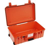 PELI 1535 Air Trolley Protettivo Leggero per Attrezzatura Fotografica, Impermeabile e resistente alla polvere, 27L di Capacità, Fabbricato in USA, Senza Schiuma, Colore: Arancione