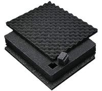 PELI 1551 Set Schiuma Di Ricambio, Accessorio Per Valigia Protector Originale, Compatibile 1550, Colore: Nero