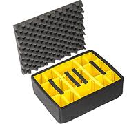 Peli 1555AIRDS set divisori imbottiti, accessorio per valigia Air originale, compatibile Air 1555, colore: Nero/Giallo