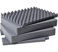 PELI 1561 Set Schiuma Di Ricambio, Accessorio Per Valigia Protector Originale, Compatibile 1560, Colore: Nero