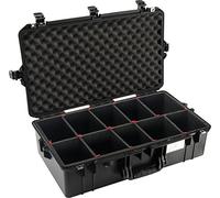 Peli 1605 Air Valise de Protection Allégée pour Équipement Photographique, Résistante à l'eau et à la Poussière, Capacité de 50L, Fabriquée aux US, avec Diviseurs TrekPak Personnalisables, Noire