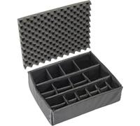 PELI 1605 Set Divisori Imbottiti, Accessorio Per Valigia Protector Originale, Compatibile 1600, Colore: Nero/Giallo