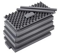 Peli 1606AirFS set schiuma di ricambio, accessorio per valigia Air originale, compatibile Air 1606, colore: Nero