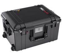PELI 1607 Air Trolley Leggero Protettivo Per Drone E Attrezzatura Fotografica, Impermeabile E Resistente Alla Polvere, 63L Di Capacità, Fabbricato In USA, Senza Schiuma, Colore: Nero