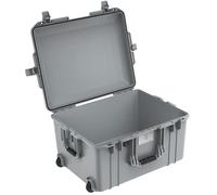 PELI 1607 Air Trolley Protettivo Leggero con Ruote per Drone e Attrezzatura Fotografica, Impermeabile e resistente alla polvere, 63L di Capacità, Fabbricato in USA, Senza Schiuma, Colore: Grigio