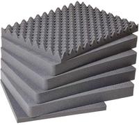 PELI 1621 Set Schiuma Di Ricambio, Accessorio Per Valigia Protector Originale, Compatibile 1620, Colore: Nero