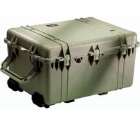 PELI 1630 Protector: fotocamere DSLR, droni e obiettivi. Resistente all'acqua e alla polvere. Volume: 148L. Configurazione: Senza Schiuma. Colore: Verde oliva.