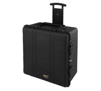 PELI 1640 Valigia da trasporto con ruote, IP67 Impermeabile e a prova di polvere, Capacità di 130L, Prodotto in USA, Senza schiuma, Colore Nero