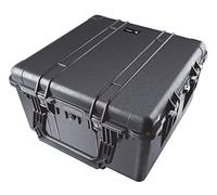PELI 1640 Valigia da trasporto con ruote, IP67 Impermeabile e a prova di polvere, Capacità di 130L, Prodotto in USA, Senza schiuma, Colore Nero