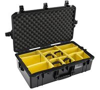PELI 1661 set schiuma di ricambio, accessorio per valigia PELI Protector originale, compatibile con: PELI 1660, Colore: Nero