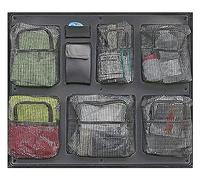 PELI 1699 coperchio organizer, accessorio per valigia PELI Protector originale, compatibile con: PELI 1690, colore: Nero