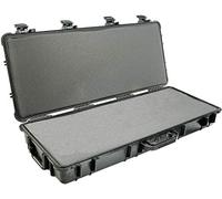Peli 1700 Valigia lunga per treppiedi o fucili sportivi da tiro, IP67 Impermeabile e a prova di polvere, Capacità di 42L, Prodotto in USA, Con Inserto in schiuma personalizzabile, Colore Nero