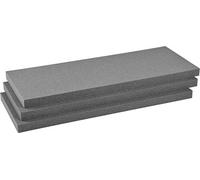 PELI 1701 Set Schiuma di Ricambio, Accessorio Per Valigia Protector Originale, Compatibile 1700, Colore: Nero