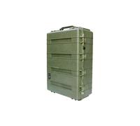 PELI 1730 Valigia: fotocamere, droni e ottiche. Resistente all'acqua e alla polvere. Volume: 167L. Configurazione: Con Schiuma. Colore: Verde Oliva.