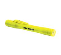 PELI 1975Z0 Mitylite Penlight A LED Tascabile, Omologato ATEX Zona 0, Torcia Premium, di Alta Qualità Per L'Industria E I Vigili Del Fuoco, IPX4 Resistente All'Acqua, 117 Lumen, Colore: Giallo