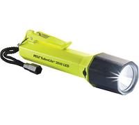 PELI 2010Z0 Torcia A LED Premium Approvato Per La Sicurezza ATEX Zona 0, Alta Qualità Per Elettricisti E I Vigili Del Fuoco, IPX7 Impermeabile, 129 Lumen, 22H Tempo di Esecuzione, Colore: Giallo