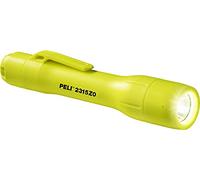 PELI 2315Z0, Torcia Premium Compatta Certificata Per La Sicurezza ATEX Zona 0, Alta Qualità Per L'Industria E I Vigili Del Fuoco, Impermeabile IPX8, 115 Lumen, Colore: Giallo Ad Alta Visibilità
