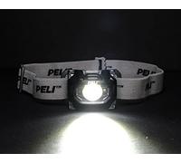 PELI 2750 Torcia Frontale A LED, Torcia Frontale Premium, Alta Qualità Per Elettricisti, Meccanici, Idraulici E In Cantiere, IPX4 Resistente All'Acqua, 259 Lumen, Colore: Nero