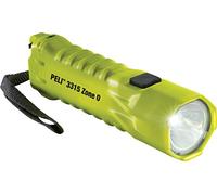 PELI 3315Z0 Torcia Premium Compatta A LED, Omologata ATEX Zona 0, di Alta Qualità Per L'Industria, L'Elettricisti O E I Vigili Del Fuoco, IP67 Impermeabile E AntIPolvere, 138 Lumen, Colore: Giallo