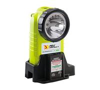 PELI 3765Z0 Torcia A LED Premium Ricaricabile Ad Angolo Retto, ATEX Zona 0, di Alta Qualità Per L'Industria, IPX4 Resistente All'Acqua, 194 Lumen, 20H Tempo di Esecuzione, Colore: Giallo