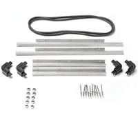 PELI IM2400-M4-BEZEL-L kit cornice pannello del coperchio, accessorio per valigia PELI Storm originale, compatibile con: PELI Storm IM2400, colore: Nero