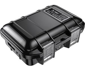 PELI M40 Micro Case - Protezione Compatta per Attrezzature di Valore e Utensili Compatti; Resistente all’Acqua, alla Polvere e agli Urti; Volume 1 Litro; Colore: Nero