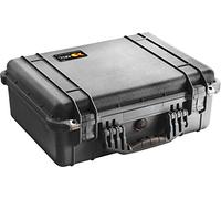 Peli Protector 1520 Valigia di protezione robusta per apparecchiature sensibili, IP67 Impermeabile, Capacità di 24L, Prodotto in Germania, Con Inserto in schiuma personalizzabile, Colore Nero