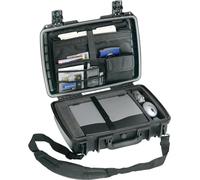 PELI Storm IM2370 Valigia per computer portatile antiurto con vassoio per computer e coperchio organizer, Impermeabile e a prova di polvere, Capacità di 19L, Prodotto in USA, Colore Nero
