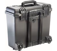 PELI Storm IM2435 Waterproof Top Loader Case con impugnatura telescopica, Resistente all'acqua e alla polvere, Capacità di 29L, Prodotto in USA, Con Inserto in schiuma personalizzabile, Colore Nero