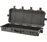 PELI Storm IM3100 Valigia lunga a rotelle per treppiede o fucile da caccia PELI Storm IM3100, Impermeabile e a prova di polvere, Capacità di 50L, Prodotto in USA, Senza schiuma, Colore Nero