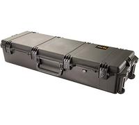 PELI Storm IM3220 Valigia da trasporto lunga per treppiedi o fucili, Impermeabile e a prova di polvere, Capacità di 86L, Prodotto in USA, Senza schiuma, Colore Nero