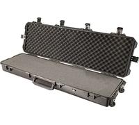 PELI Storm IM3300 Valigia per il trasporto del treppiede lungo e del fucile, Impermeabile e a prova di polvere, Capacità di 70L, Prodotto in USA, Con inserto in schiuma personalizzabile, Colore Nero
