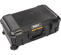 PELI Vault V525C Valigia Protettiva; Protezione Superiore per Attrezzature di Valore; Resistente alle Intemperie e alla Polvere; Volume: 25 litri; Colore: Nero
